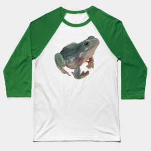 Happy Australian Green Tree Frog Baseball T-Shirt